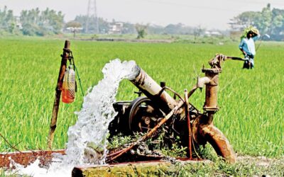 政府は灌漑のための地下水依存を削減することを目指しています