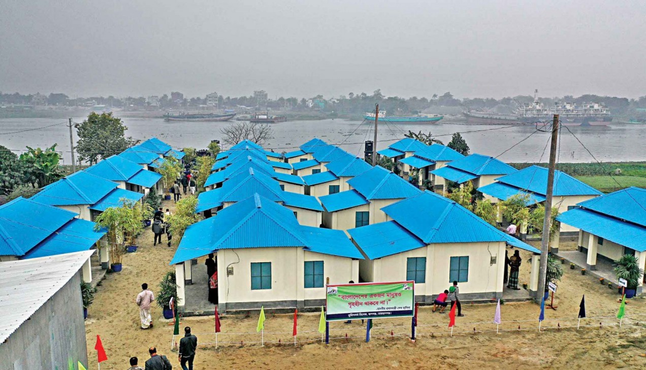ホームレスに家を与えるための首相の称賛に値するイニシアチブ バングラデシュの最新情報 ニュース d News