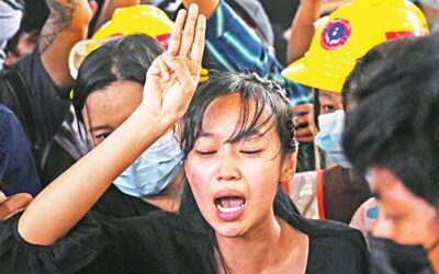 反クーデター抗議：ミャンマーで12人が死亡