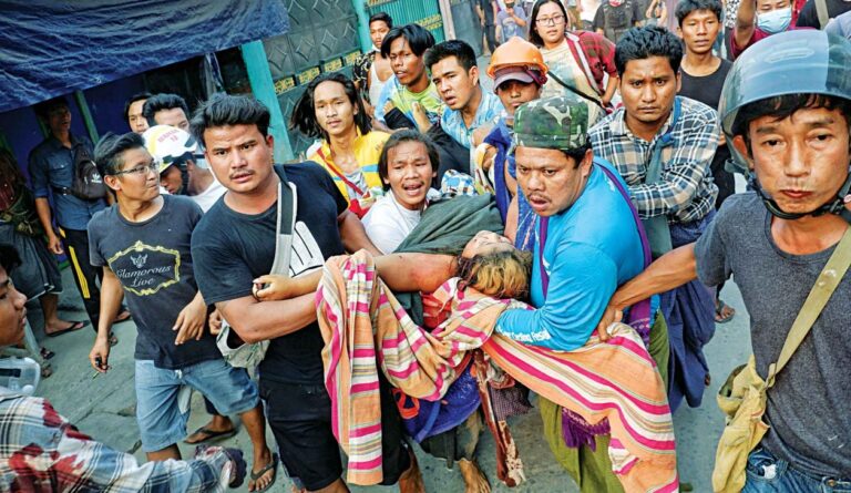 反クーデター抗議：ミャンマーでさらに14人が死亡