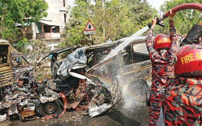 17無謀運転のさらに別の事例の犠牲者になる