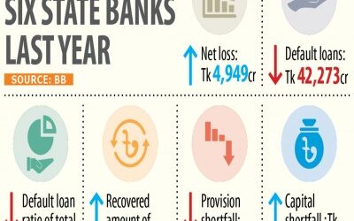 巨額の損失は、不良債権の削減における州銀行の進歩を覆い隠している