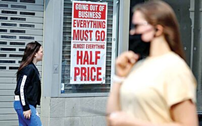 英国の小売店は家賃の助けなしに「閉鎖の津波」に直面している