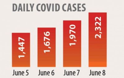 毎日のCovid事件、死亡者数が再び急増