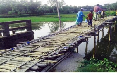 現代の橋、道路の原始