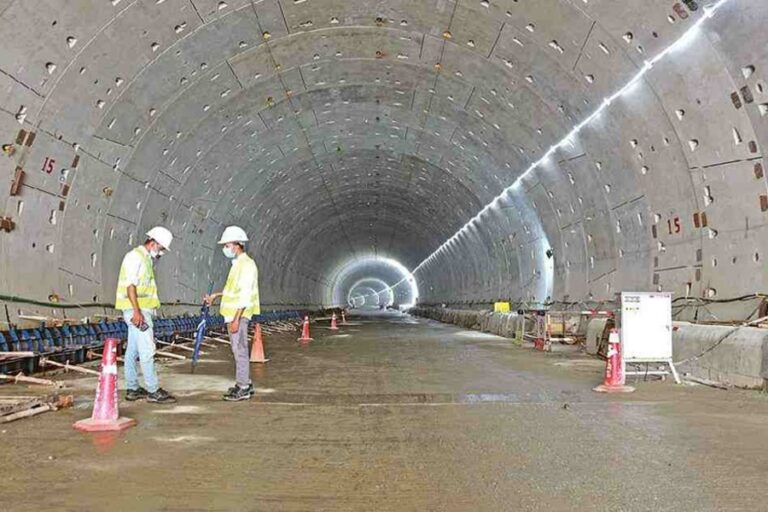 川底トンネル来月開通