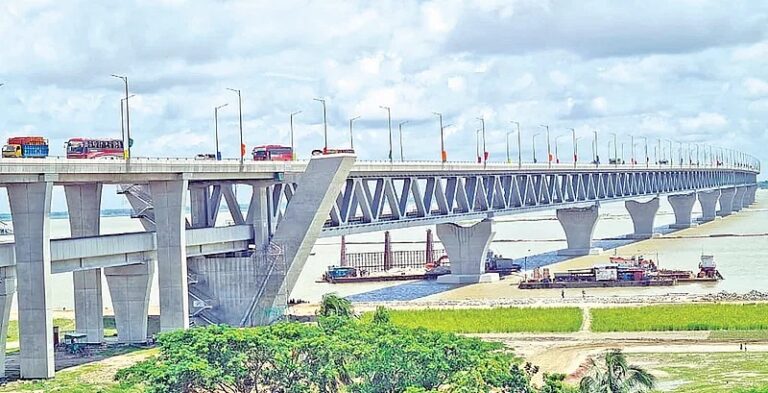 パドマ橋開通1年で収入70億