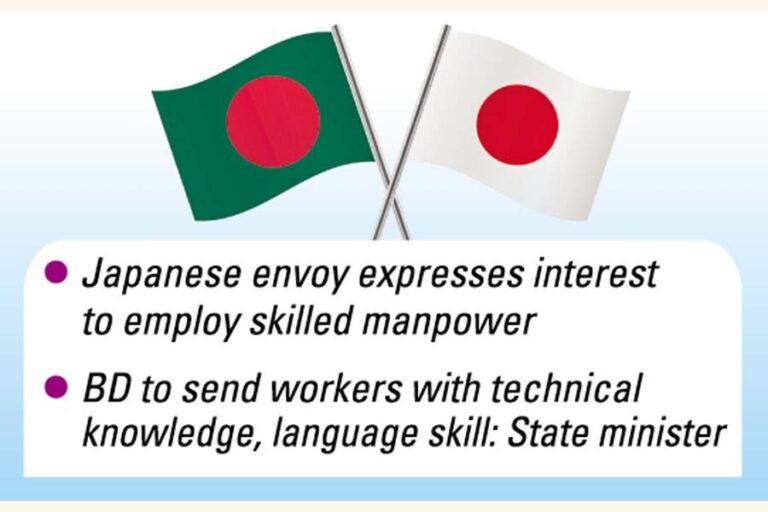 日本、BD農業労働者と介護士を増員へ