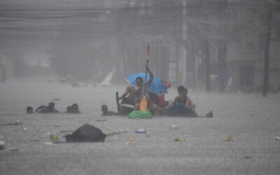 台風ガエミによりフィリピンの労働と市場取引が停止