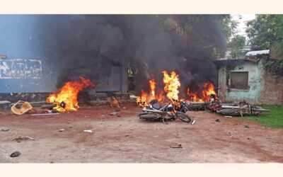 チャパイナワブガンジ地区のアワミ連盟事務所