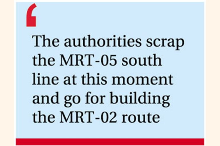 コスト高騰でMRT-05南線に厳しい姿勢