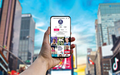 WHOとTikTokが健康啓発のために提携