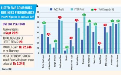 上場中小企業は好調な売上と低い為替リスクで繁栄している