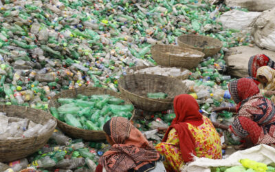 プラスチック廃棄物の大部分はリサイクルされない