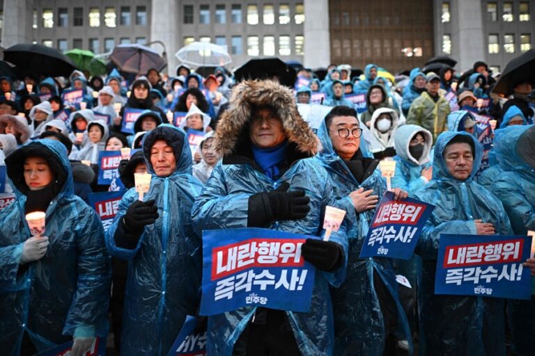 韓国与党、尹氏の弾劾に反対