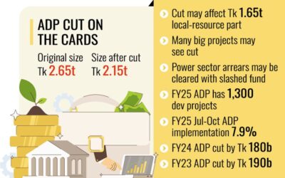 ADPを5000億タカ大幅削減へ