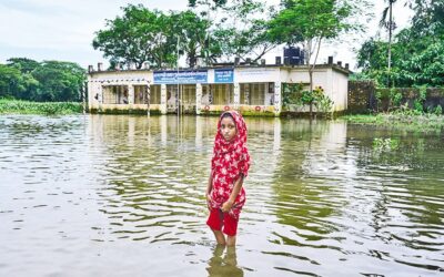 気候変動の影響で3,300万BDの子どもの教育が中断