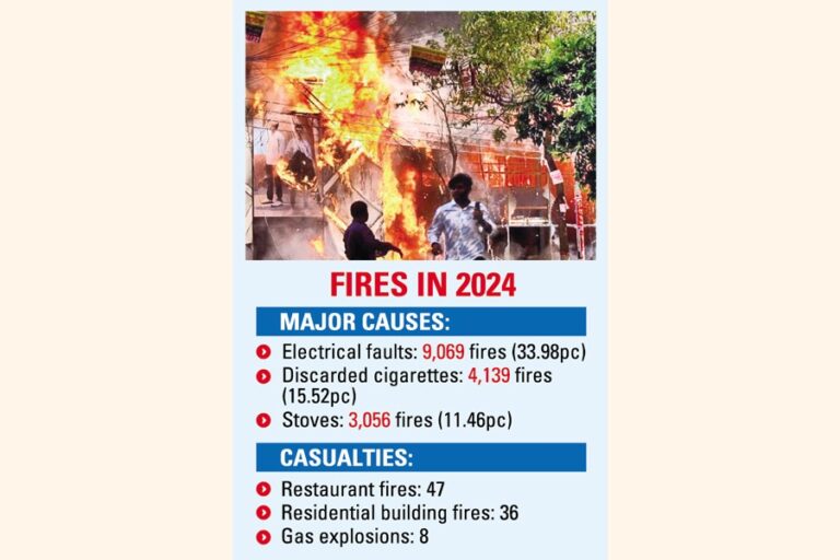 BDは2024年に26,659件の火災が発生し、140人が死亡、341人が負傷すると予測している。