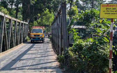 パトゥアカリ-ミルザガンジ道路：5つの橋が崩壊の危険にさらされている