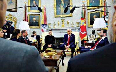 トランプ大統領とゼレンスキー大統領の大統領執務室での激しい対決に投資家は動揺