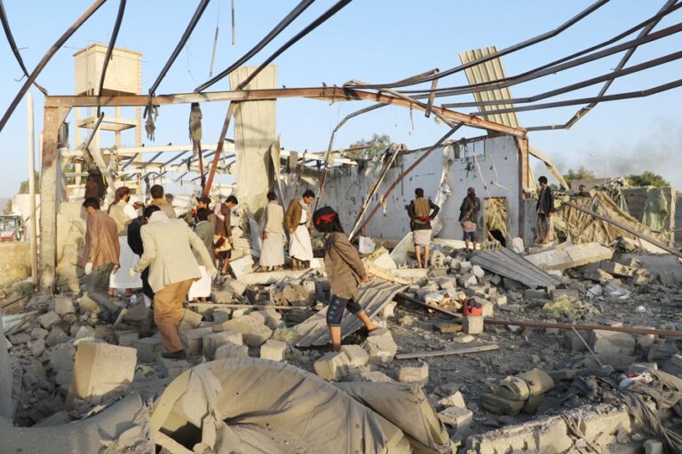 イエメン移民センターへの米軍攻撃で68人死亡