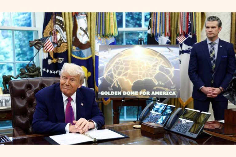 トランプ大統領、1750億ドルの防衛シールド設計を選択