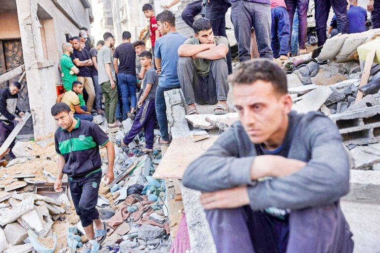 ガザの民間防衛隊はイスラエルの攻撃で16人が死亡したと発表