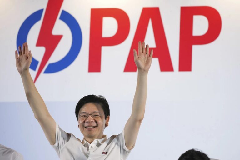 シンガポールの与党が再び圧勝