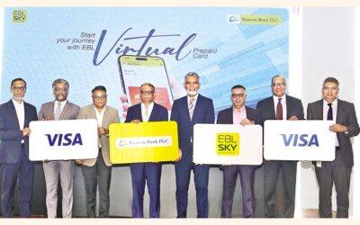 イースタンバンク、VISAバーチャルプリペイドカードを発行