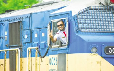 バングラデシュのどこに行っても、私は鉄道を宣伝しています
