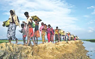 毎日30～40人のロヒンギャがバングラデシュにやって来る
