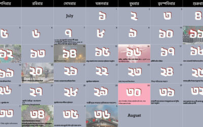 7月蜂起記念日に36日間のプログラムを発表