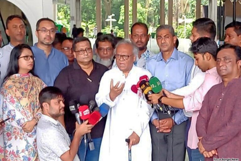 BNP、ユヌス氏と中央選挙委員会の会談後、選挙の日程を模索：リズヴィ氏