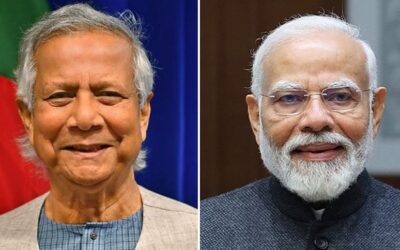ユヌス氏とモディ首相、イードの祝賀を交わす