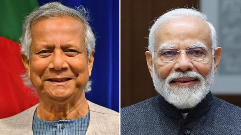 ユヌス氏とモディ首相、イードの祝賀を交わす