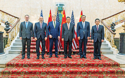 米中、高官級協議を経て貿易「枠組み」で合意