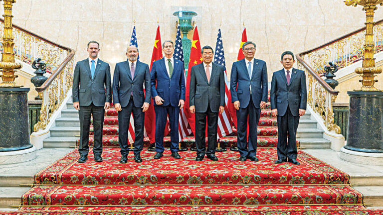 米中、高官級協議を経て貿易「枠組み」で合意