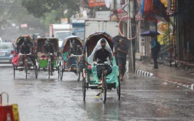 明日からモンスーン雨が降り始めるかもしれない