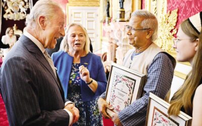 ユヌス氏、国王チャールズ3世よりハーモニー賞を受賞