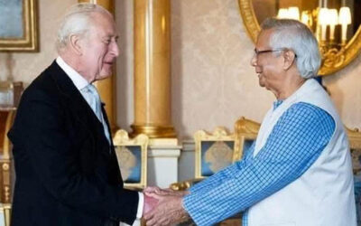 ユヌス氏、チャールズ国王からハーモニー賞を受賞