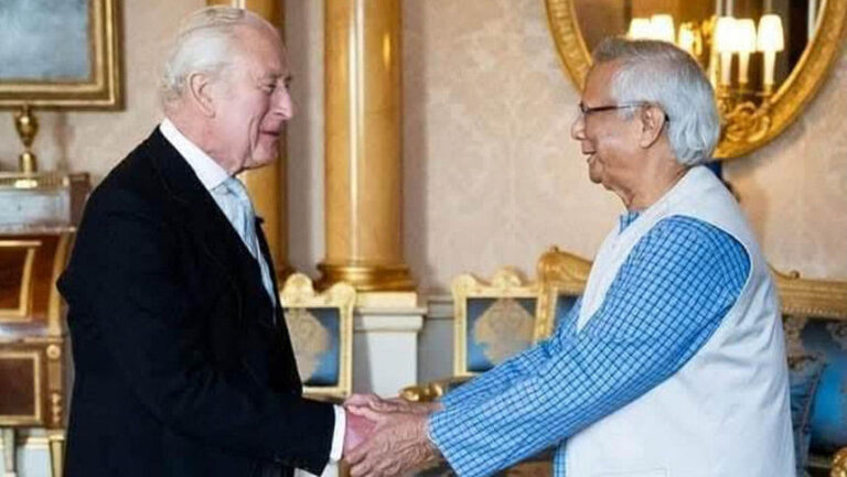 ユヌス氏、チャールズ国王からハーモニー賞を受賞