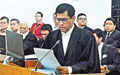 ICTの主任検察官モハメッド・タジュル・イスラムが告訴状を提出した。