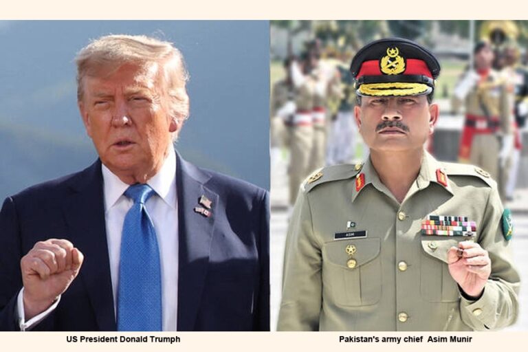 トランプ大統領、パキスタン軍司令官と前例のない会談