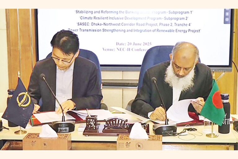 政府とADB、4つの主要プロジェクトに13億ドルの融資契約を締結