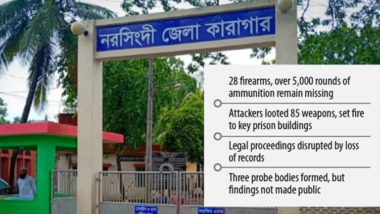 ナルシンディ脱獄から1年：囚人177人が未だ逃亡中