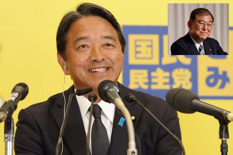 日本の首相、世論調査で敗北の見通し
