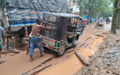 タンガイルの道路が老朽化し地元住民に打撃を与える