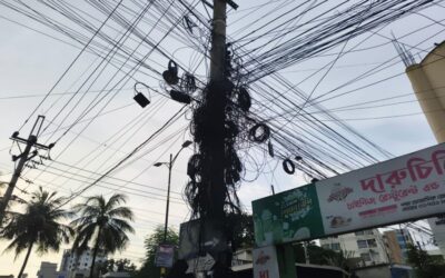 「絡み合った電線」がラジシャヒの美を損なっている
