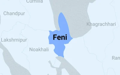 17箇所のダムが決壊し、フェニ族の35以上の村が浸水
