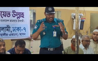 警官がジャマートのイベントに出席、物議を醸す